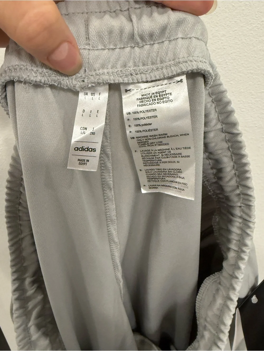 adidas men’s golf track pant Large Athletic Athlesiure Comfortable Casual Weeken